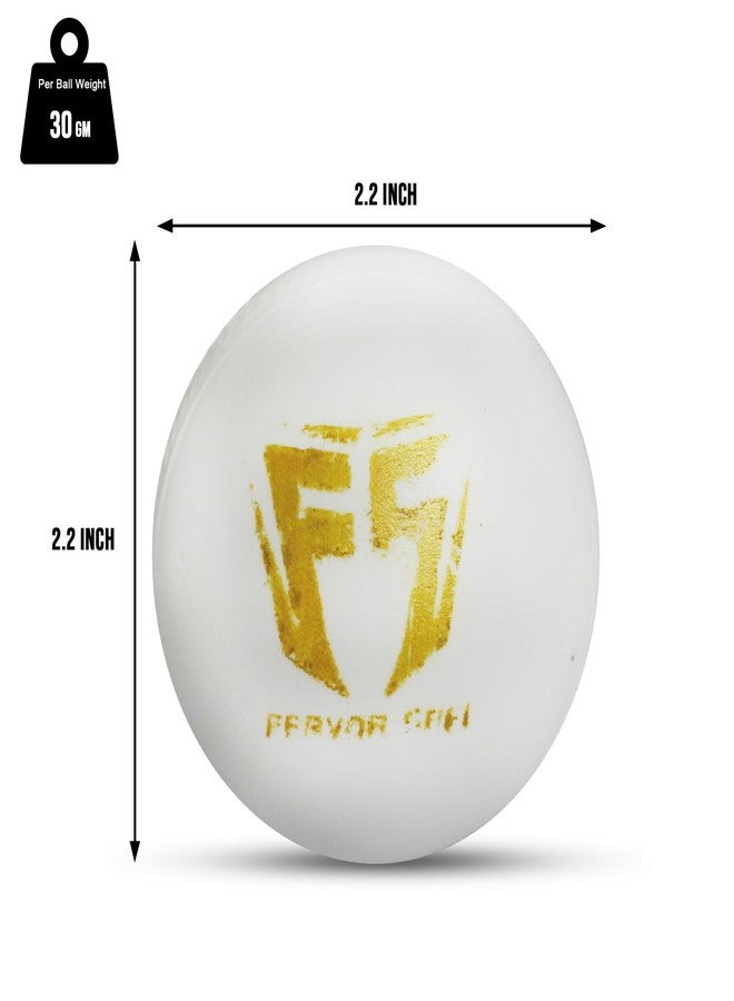 Fervor Spel FS Non Toxic Plastic Cricket Ball - Indoor and Outdoor Cricket Game, Heavy Plastic Ball for Cricket Drills and Bounce Practice (Pack of 12 | 30gm Per Ball) - Image 5
