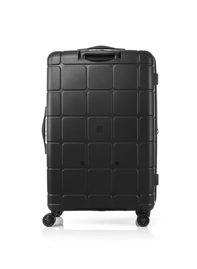 AMERICAN TOURISTER Hundo Suitcase, Check-In Size 81 cm / 30 inch, 4 Spinner Wheels, Hard Top, Polypropylene, Black|Spacious Interior|DuoSaf™ Security Zipper|TSA Combination Lock|Expandable - 3 Years International Warranty - Image 4