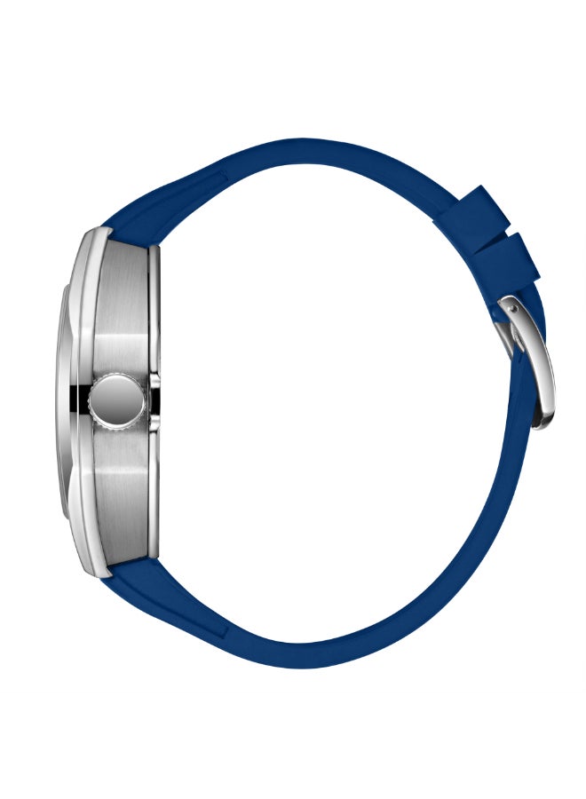 لي كوبر ساعة يد رجالية بسوار سيليكون بعقارب . - Image 3