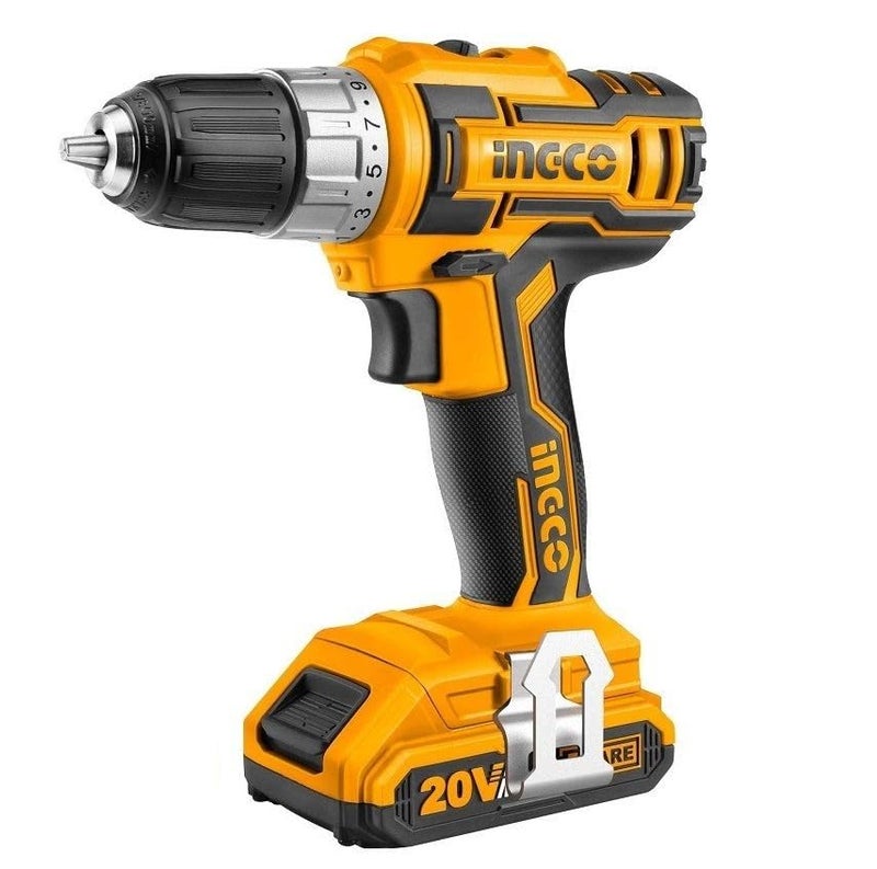 INGCO POWERTOOLS HANDTOOLS Cordless Drill machine with 2 Pcs Battery - Image 4