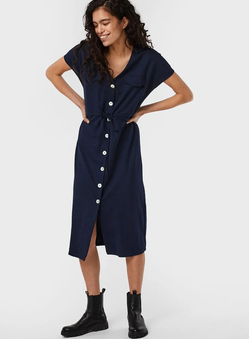 VERO MODA Midi Shirt Dress