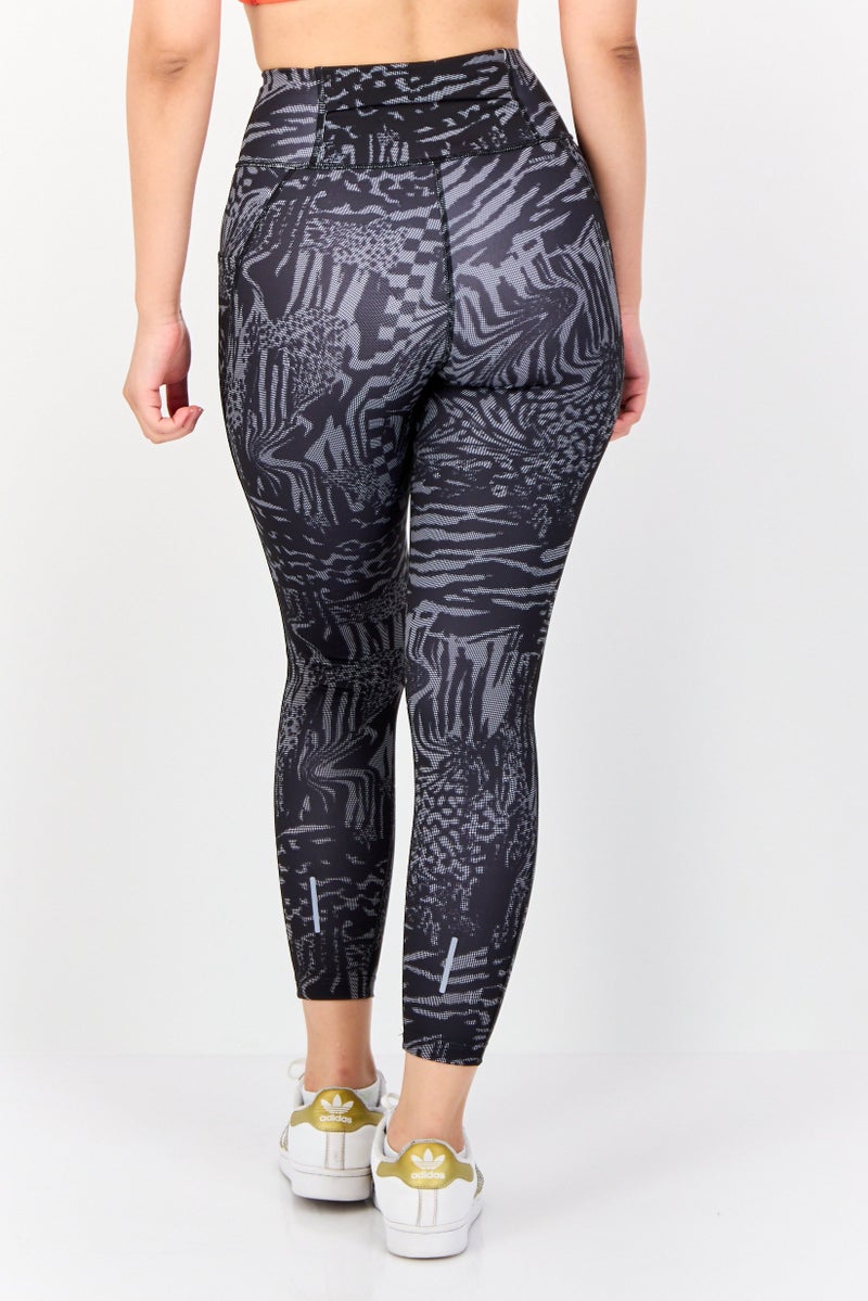 Adidas Women Sportswear Fit Outdoor Leggings, Black  - Image 3