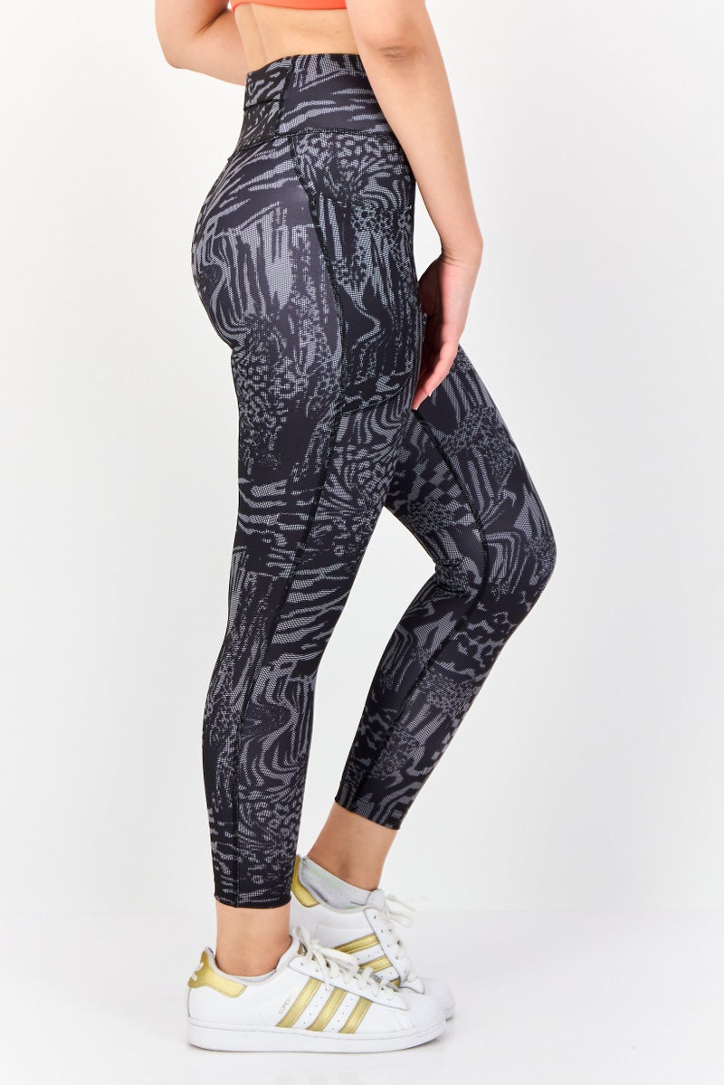 Adidas Women Sportswear Fit Outdoor Leggings, Black  - Image 4