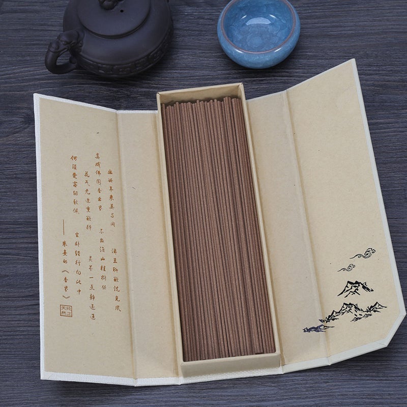 180Pcs pack Oriental Buddha Buddhist Aroma Nature Incense Sticks Case Sandalwood for Home #1 - Image 1