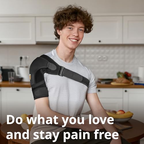 FIGHTECH Shoulder Brace for Torn Rotator Cuff for Men and Women - Support & Pain Relief (Black-XXL) - Image 3