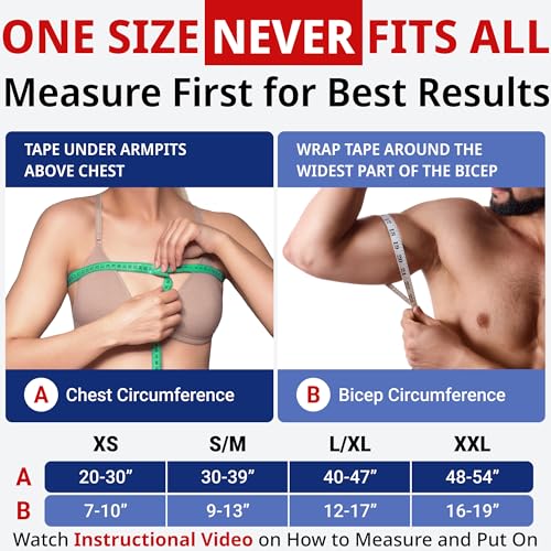 FIGHTECH Shoulder Brace for Torn Rotator Cuff for Men and Women - Support & Pain Relief (Black-XXL) - Image 2