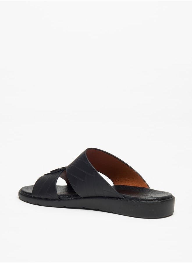 LBL by Shoexpress Mens Textured SlipOn Arabic Sandals  - Image 2