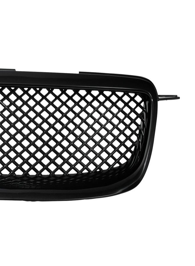 Armordillo USA 8720226 T-R Mesh Style Front Hood Bumper Grille - Piano Black Fits 2003-2004 Toyota Corolla - Image 3