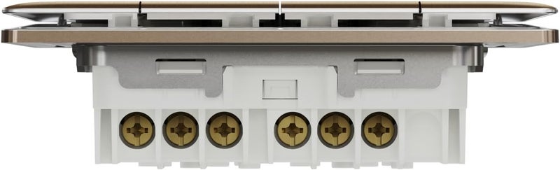 Schneider مفتاح شنايدر إلكتريك يونيكا X 4-مجموعات - برونز داكن - Image 2