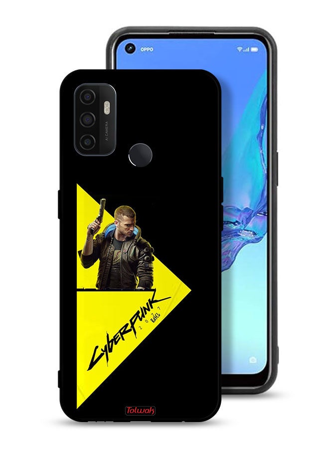 Tolwak Oppo A53 4G Protective Case Cover Cyberpunk 2077 - Image 1