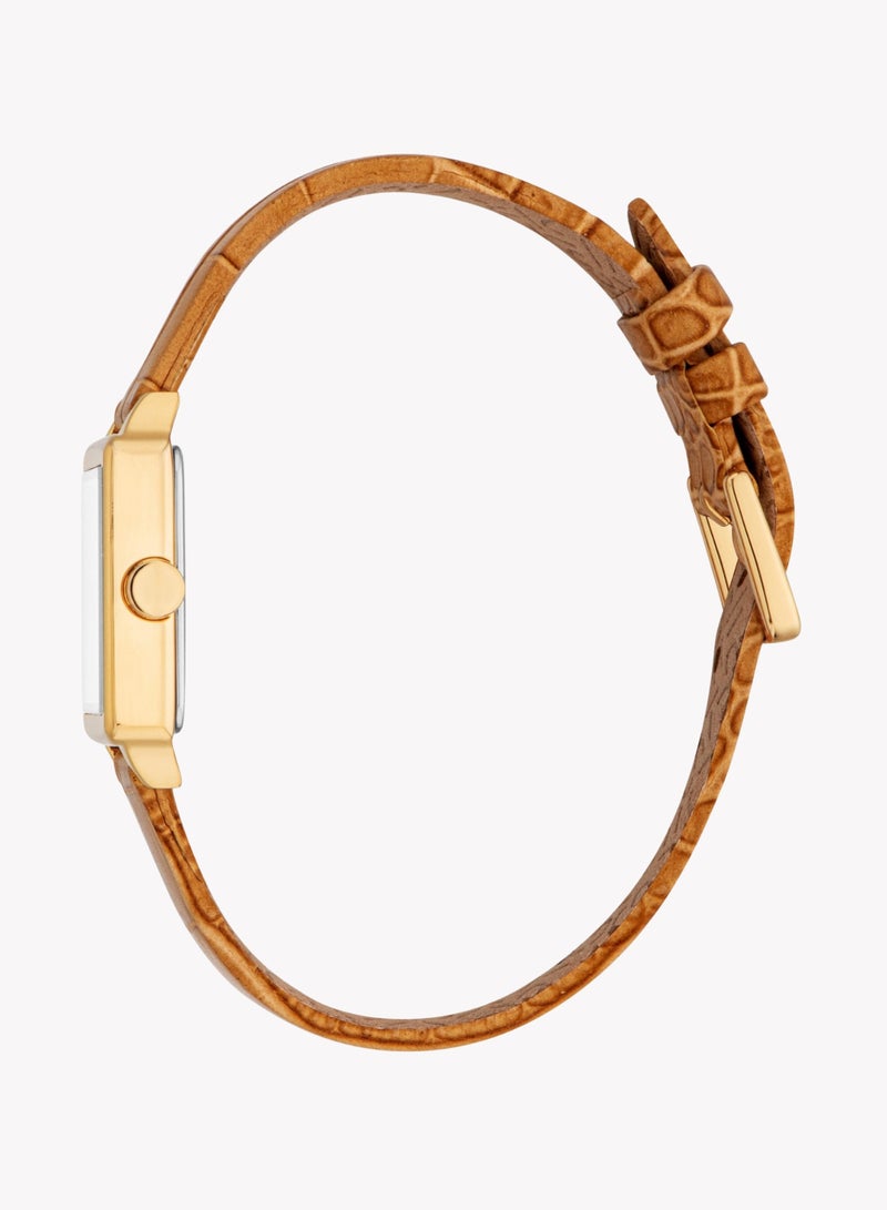 ESPRIT Women's Gold/Brown Watch | ES1L511L0025 - Image 3