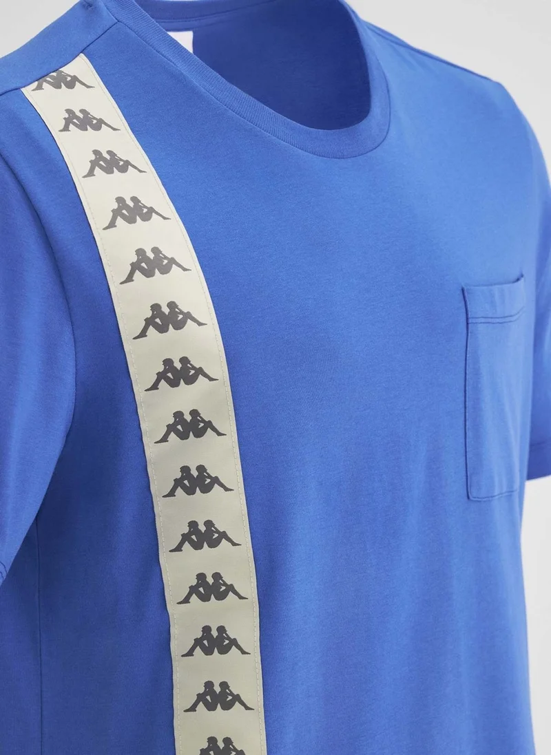كابا 222 Banda Ecop Men's Blue Regular Fit T-Shirt
