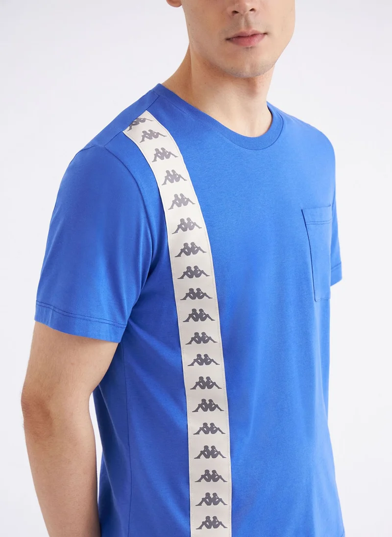 كابا 222 Banda Ecop Men's Blue Regular Fit T-Shirt