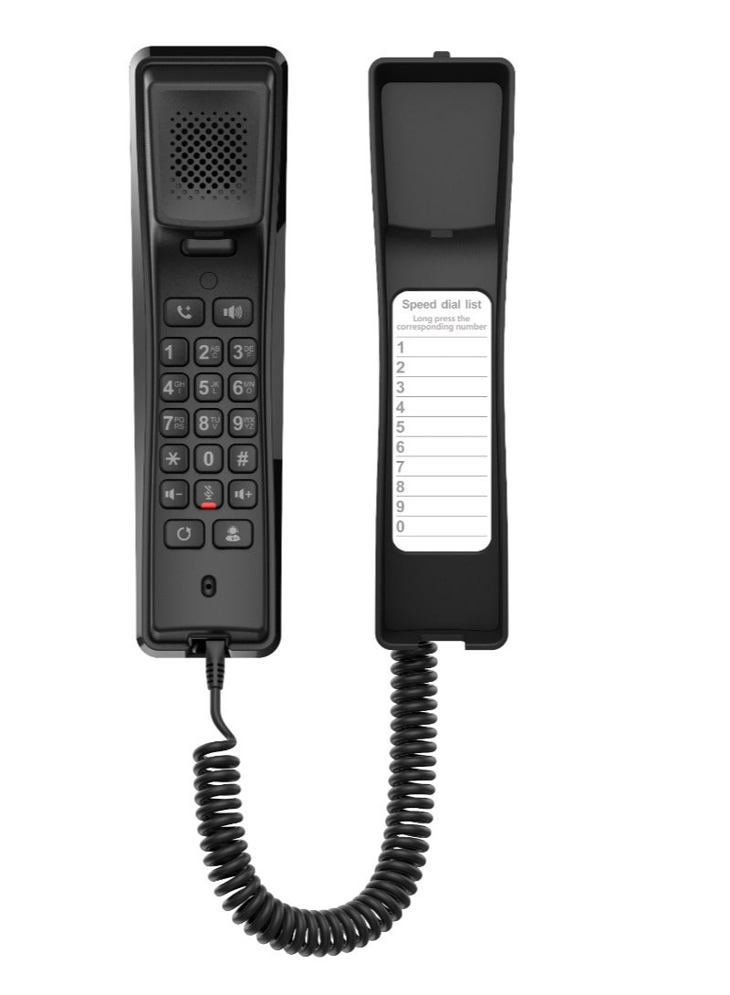 فانفيل Fanvil H2U Compact IP Phone Black - Image 1