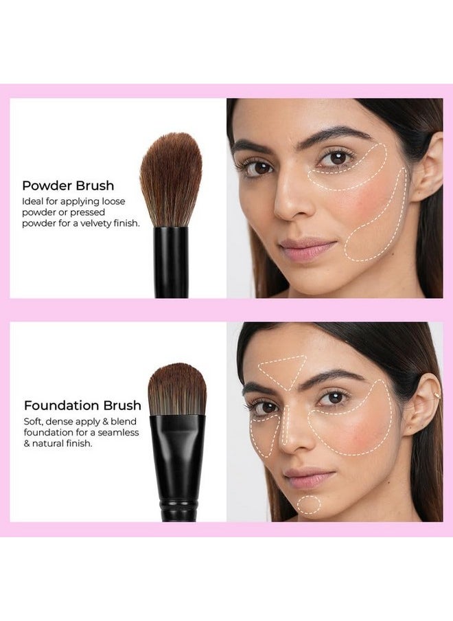 Insight - Cosmetics Face & Eyes Perfection Brush Set - Image 1