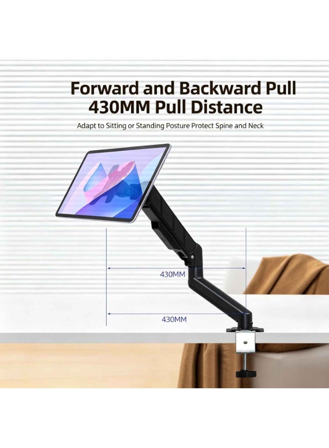 Single Monitor Arm Desk Mount,Adjustable Monitor Arm, Fits 10–32 Inch Monitors,Supports 22 lbs,VESA 75x75/100x100, Black - Image 5