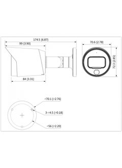 Dahua DAHUA-5MP Full-color Starlight HDCVI Bullet Camera-DH-HAC-HFW1509T-A-LED  - Image 4