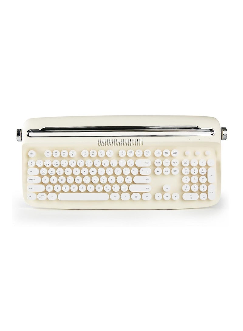 ACTTO Retro Wireless Bluetooth Typewriter Keyboard B503 - Image 1