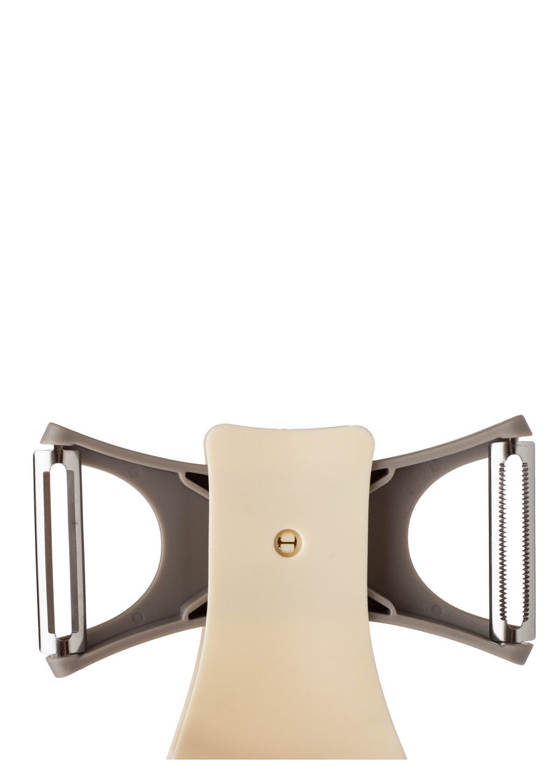 Dania - Double vegetable peeler beige - Image 1