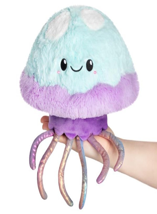 Squishable - Mini Jellyfish, Blue - Aquatic Collection - 10 in - Soft Toy Collectible Stuffed Animal - Image 1