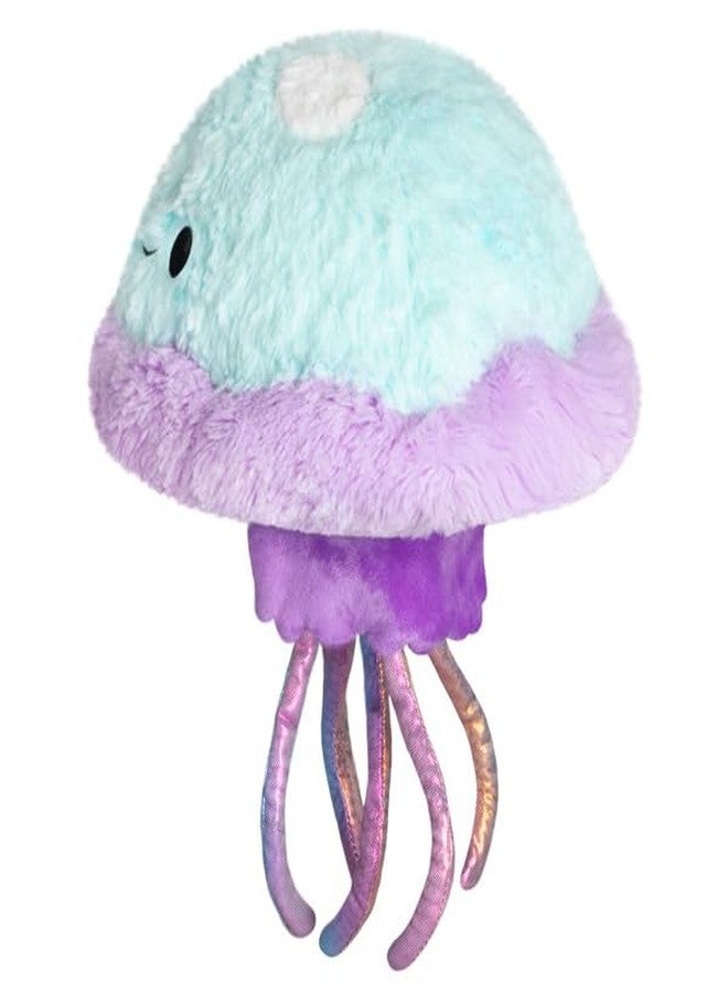 Squishable - Mini Jellyfish, Blue - Aquatic Collection - 10 in - Soft Toy Collectible Stuffed Animal - Image 2
