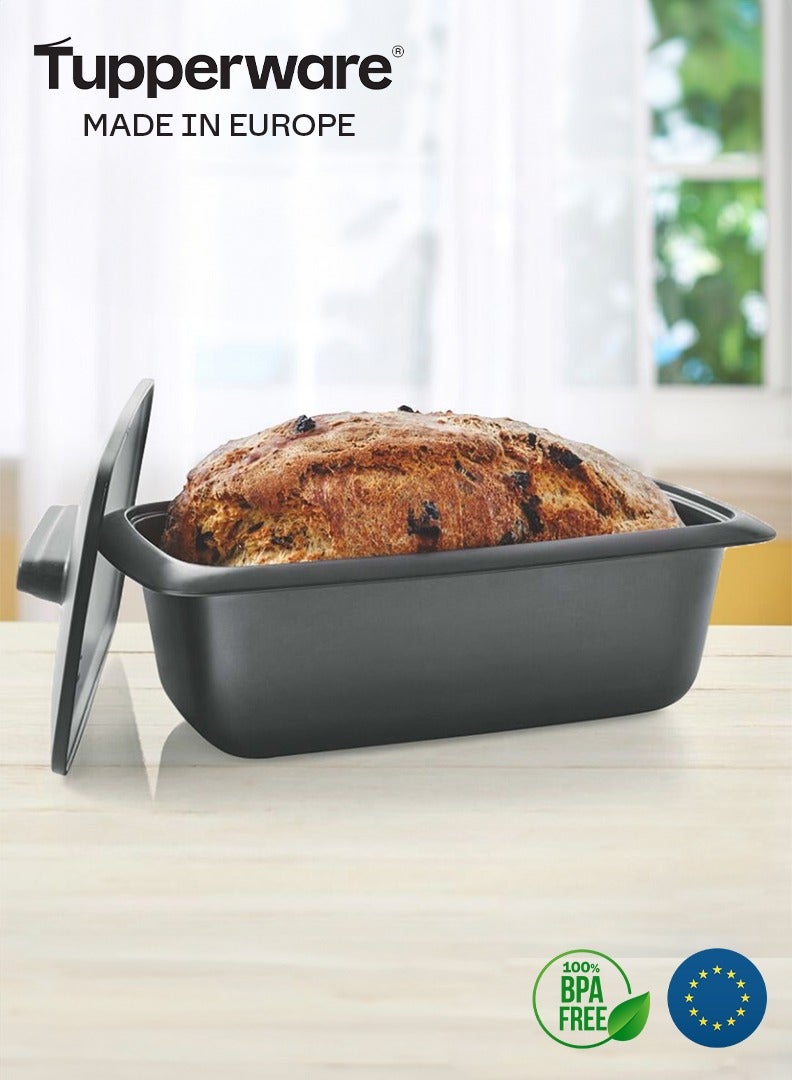 Tupperware Tupperware Ultrapro Oven Cookware With Cover 1.8L - Black - Image 1