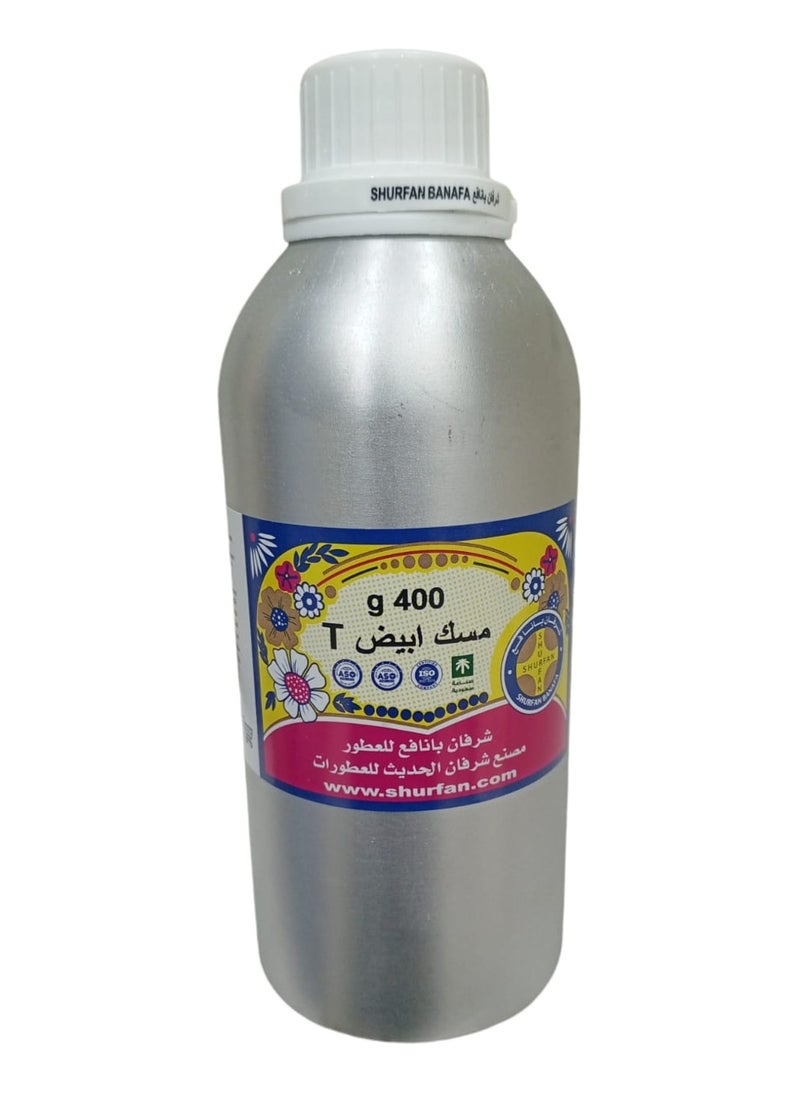 شرفان بانافع - زيت عطري للبخور مسك ابيض 400 ج - Image 1
