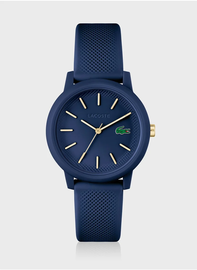 LACOSTE 12.12 Pu Strap Analog Watch