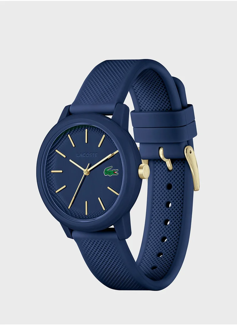 LACOSTE 12.12 Pu Strap Analog Watch