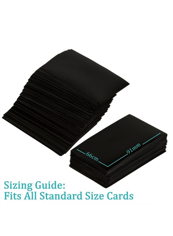 TitanShield (150 Sleeves/Black Standard Size Board Game Trading Card Sleeves Deck Protector For Mtg Baseball Dropmix - Image 3