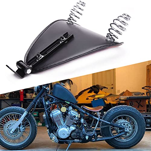 RICH CHOICES Motorcycle Solo Seat Brown Spring Brown Bracket Base Set Compatible with Honda Shadow Spirit ACE VT 1100 750 - Image 5