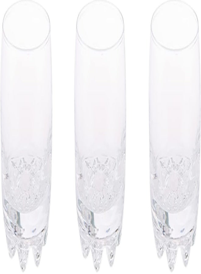 AKDC Akdc Galassia Short Glass 3Pcs L(7Cm) Xw(7Cm) Xh(8Cm) Transparent  - Image 1
