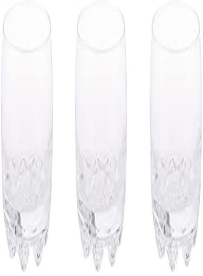 AKDC Akdc Galassia Short Glass 3Pcs L(7Cm) Xw(7Cm) Xh(8Cm) Transparent  - Image 2