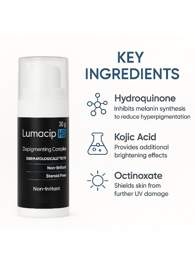 سيبلا كريم سيبلا لوماسيب إتش كيو لإزالة التصبغات وتوحيد لون البشرة وتفتيح البقع الداكنة - 30 غرام - Image 2