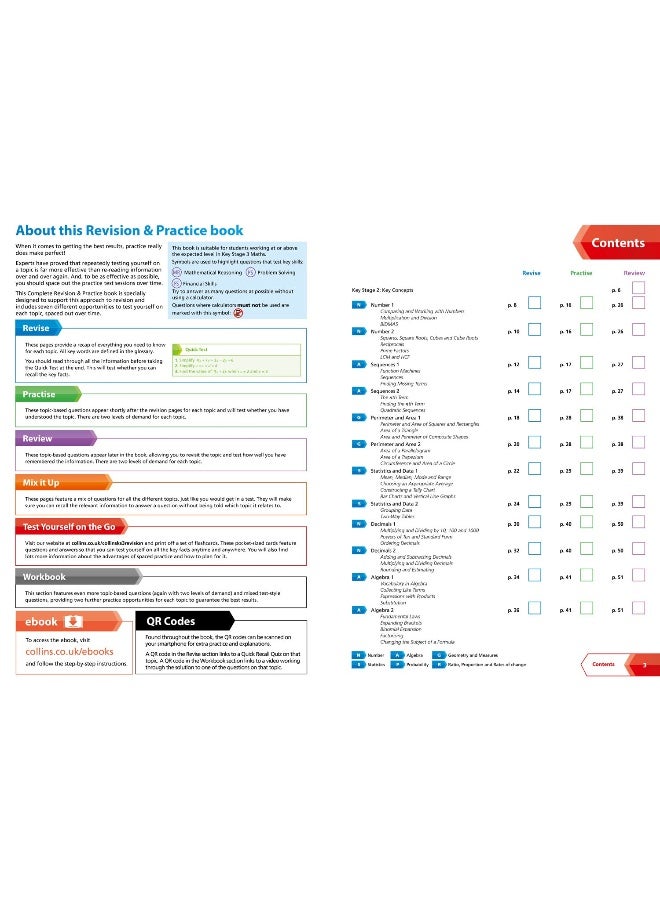 KS3 Maths Higher Level All-in-One Complete Revision and Practice: Ideal for Years 7, 8 and 9 - Image 2
