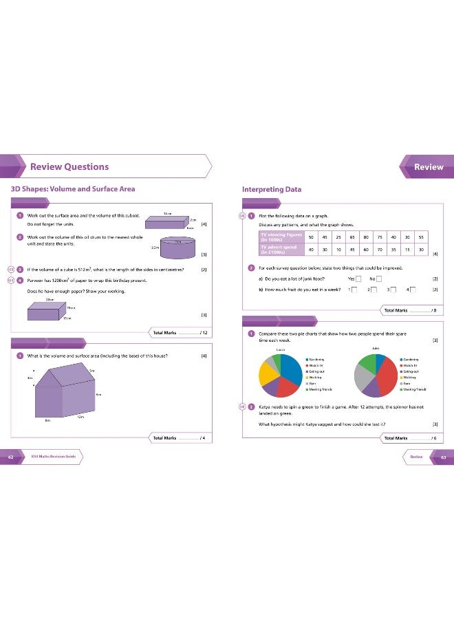 KS3 Maths Higher Level All-in-One Complete Revision and Practice: Ideal for Years 7, 8 and 9 - Image 5