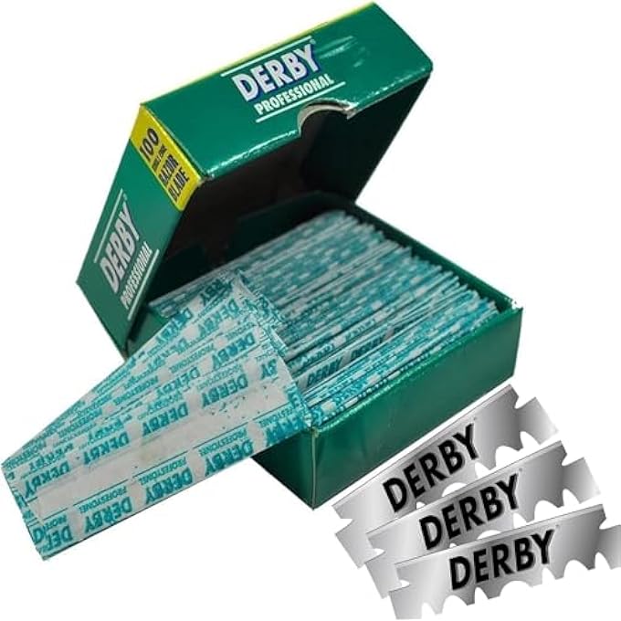 Derby Professional Single Sided Razor Blades 100 pieces - Image 3