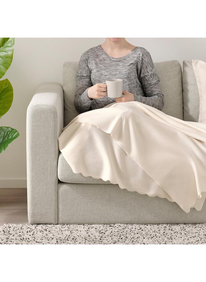 Zaboon Throw, off-white, 120x160 cm - Image 3