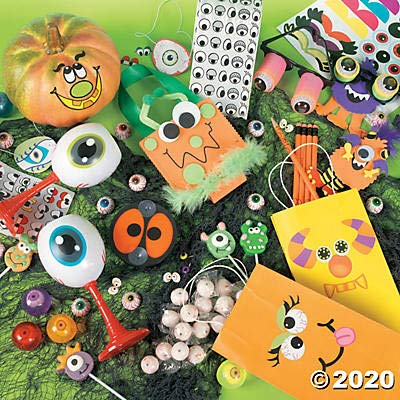 Fun Express Eyeball Erasers - Bulk 24 Pack - Halloween giveaways and School Supplies - Image 3