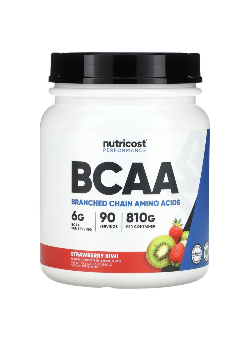 Nutricost Performance, BCAA, Strawberry Kiwi, 1.8 lb (810 g)