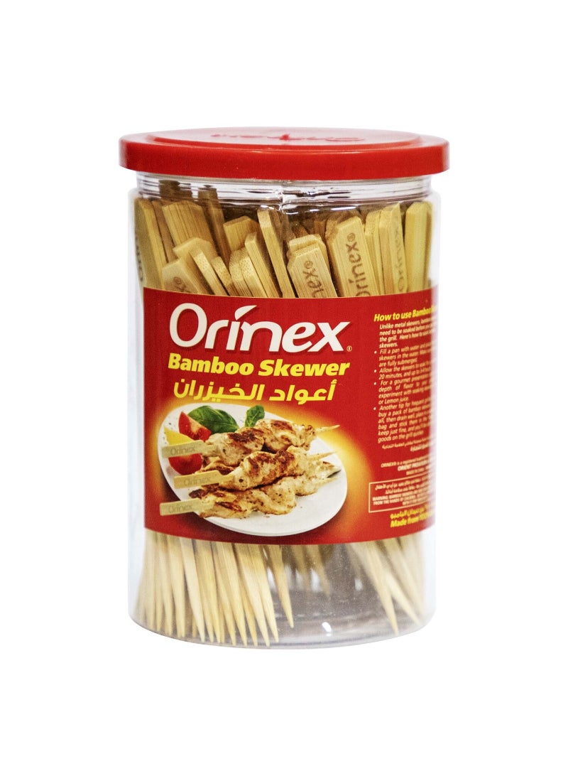 Orinex Bamboo Skewer Size 12 cm x 120 pcs - Image 1