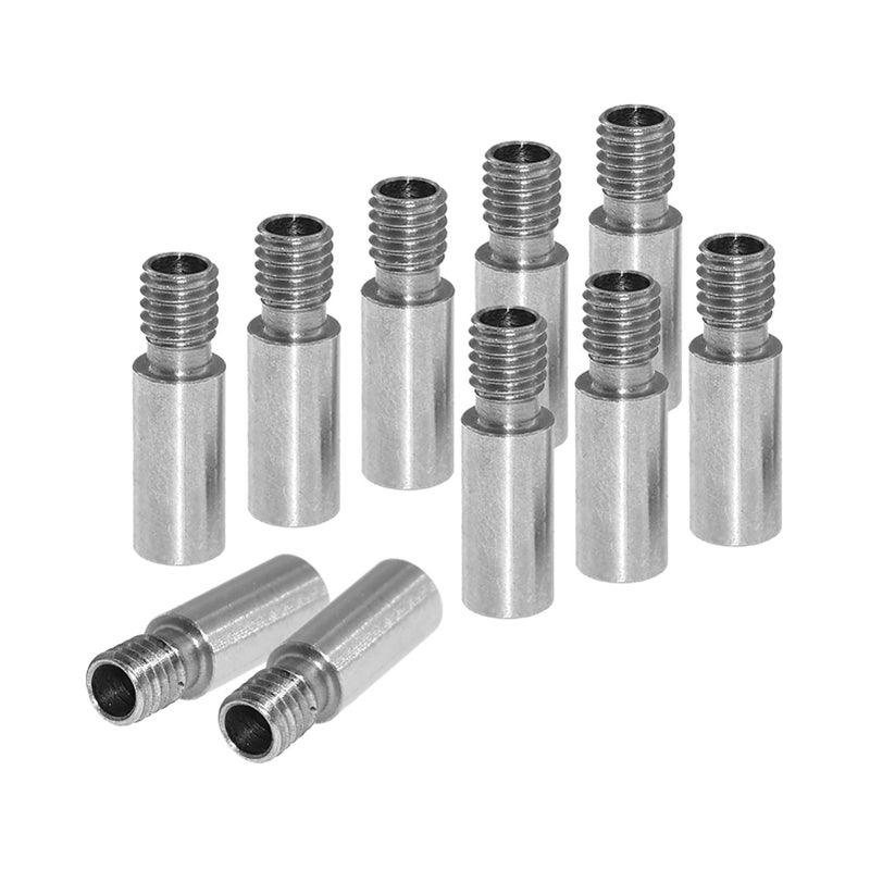 Heat Break Nozzle Throat M6 Screw 22mm Length Extruder V6 Dual Hotend J-head Throat 3D Printer Parts 1.75mm All Metal/ 1.75mm Tube/ 4.1mm Bore Pack of 10pcs - Image 3