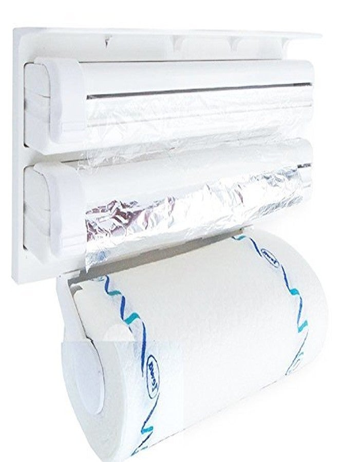 Drake Triple Paper Dispenser for Cling Film Wrap Kitchen Roll 3 Level - Image 2