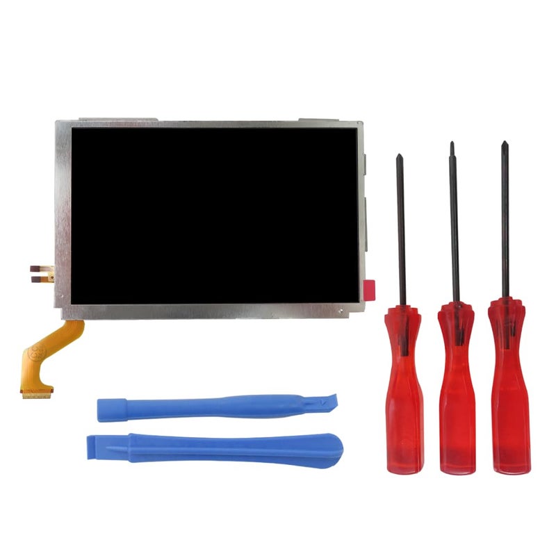 Gxcdizx Upgraded Replacement Top Upper LCD Screen Display for Nintendo 3DS XL TopUpper
