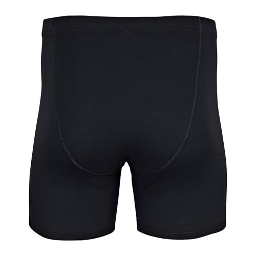 Gildan شورتات بوكسر للرجال من جيلدان بحزام خفي، عبوة متعددة، لون مختلط غارنيت (5 قطع)، كبير - Image 5