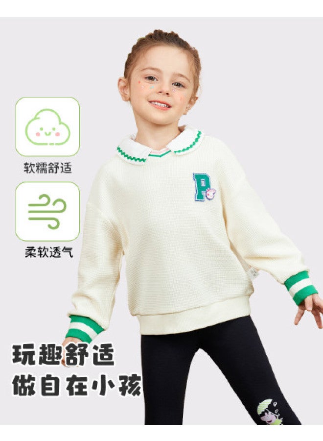 peppa Pig Spring Girls' Casual Pullover Hoodie - Soft & Skin-friendly Baby Sweatshirt - Image 1