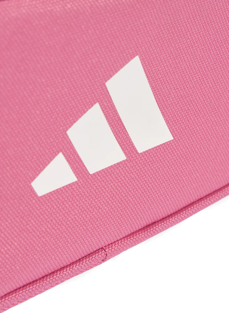Adidas Pink Pencil Case Zip Closure