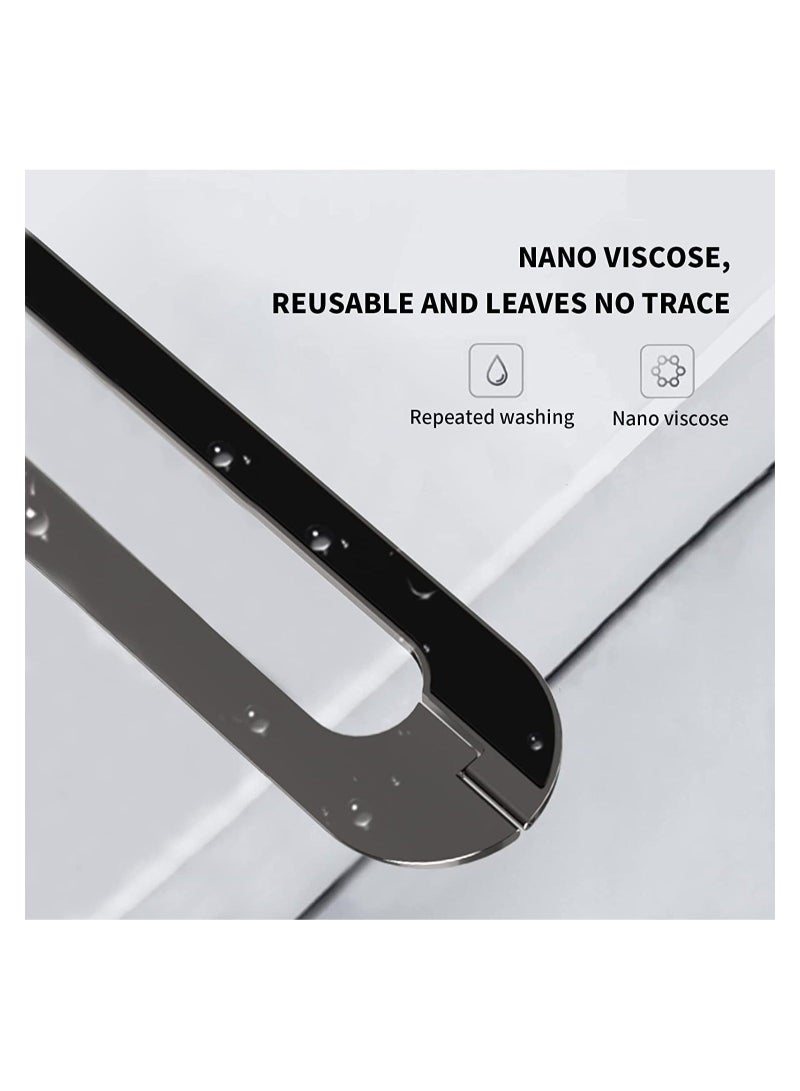 Captaintech Portable Invisible Laptop Stand, SYOSI Self-Adhesive Mini Portable Laptop Stand, Ergonomic Laptops Elevator for Desk, Zinc Alloy Material Holder Compatible with 11.6 to 17 Inches Notebook Computer - Image 5