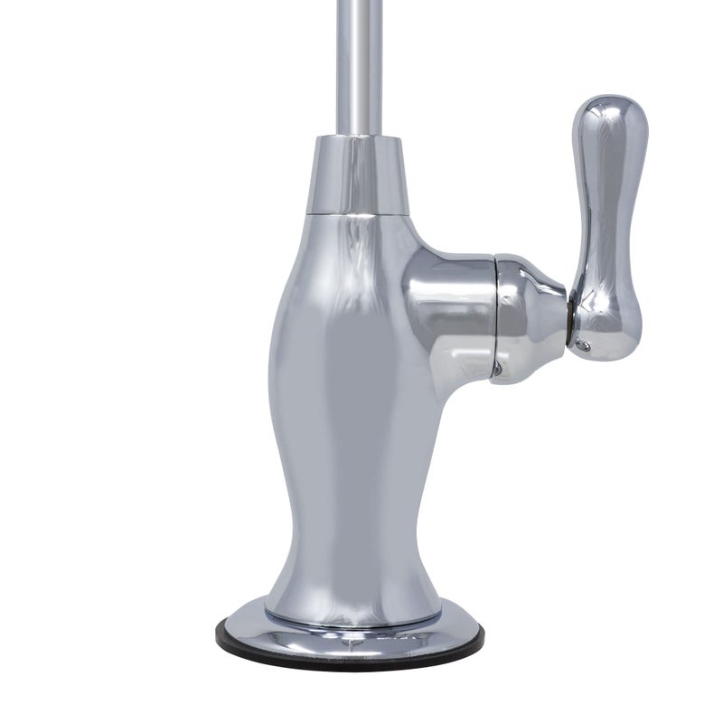 Metpure Reverse Osmosis Faucet Drinking Water Filtration System - Non Air Gap  Vase Style with Wrench (Chrome) - Image 2