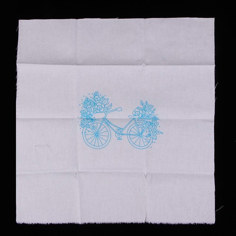 klarako Embroidery Sampler Kit Modern Hand Embroidery for Beginners Needlework Adults Craft Sewing Kit  Flower Bicycle - Image 5